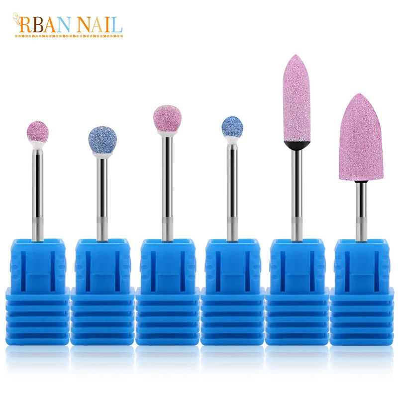 RBAN NAIL1pcs фрезы для ногтей керамические роторные удаления кутикулы маникюрные