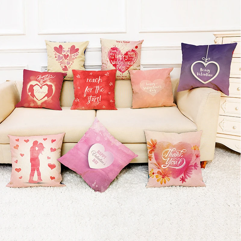 Модная новая стильная льняная хлопковая подушка декоративная для дивана