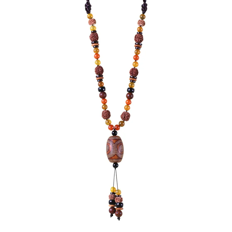 Уникальные ювелирные изделия rudraksha ручная работа с бусинами оригинальное