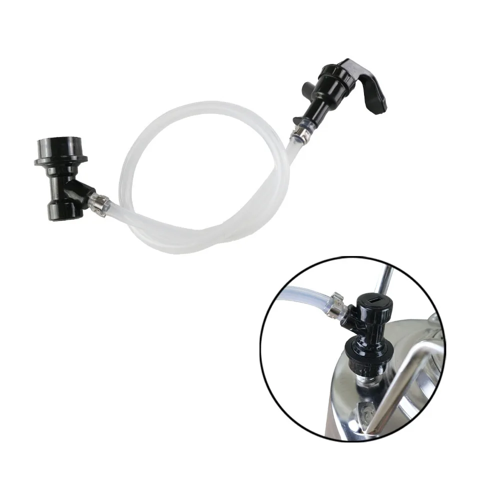 Кран для пикника и шариковый замок домашнего пивоварения отсоединяется от линии