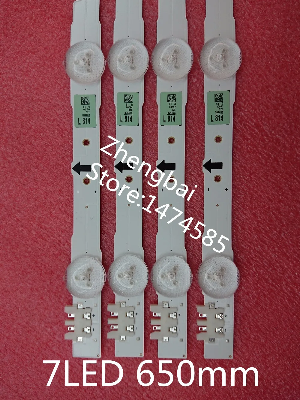 (Новый комплект) 4 шт. * 7LED 650 мм BN96-30443A 30443A для samsung 32 дюймов ТВ CY-GJ032BGEV1H T320HVF GH032BGA-B1 |