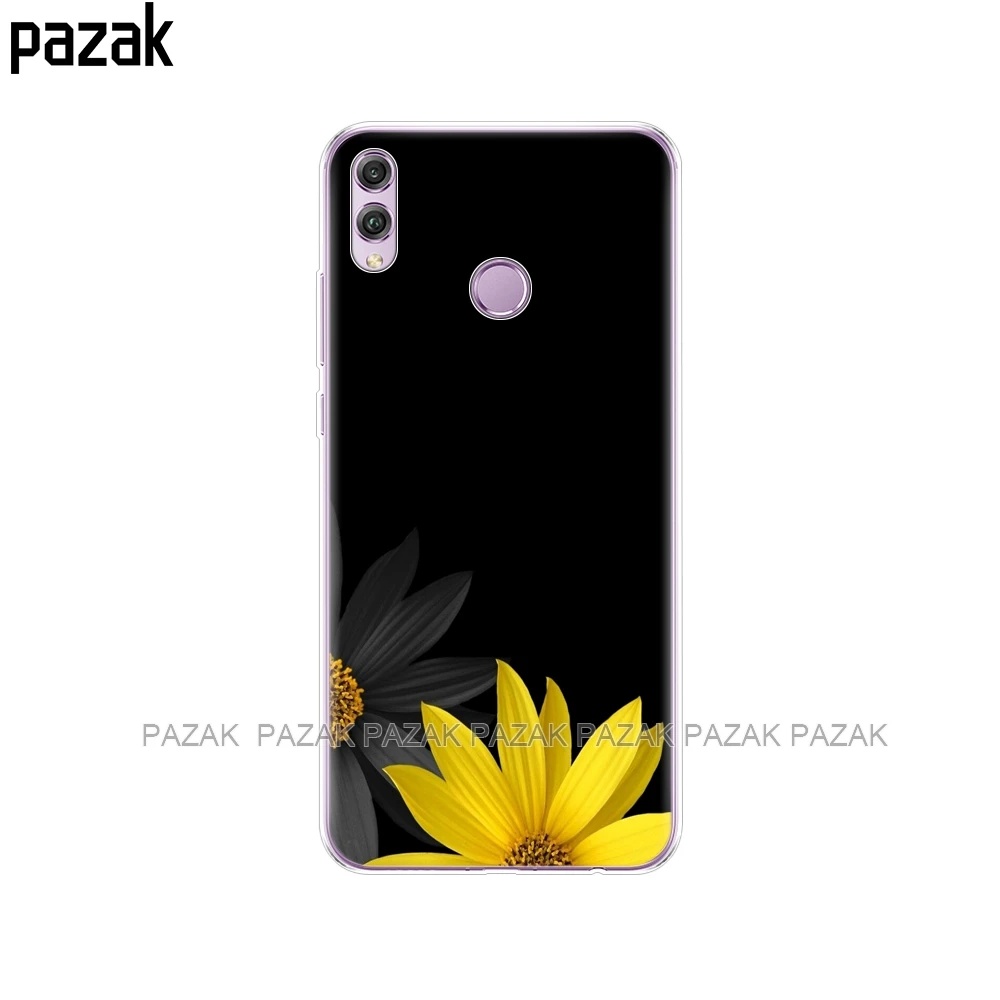 34533 Силиконовый чехол для huawei honor 8x, чехлы 6,5 дюйма, мягкая задняя крышка из ТПУ для huawei honor 8x, Защитные чехлы для телефонов, оболочка, чехлы - Цвет: 34533