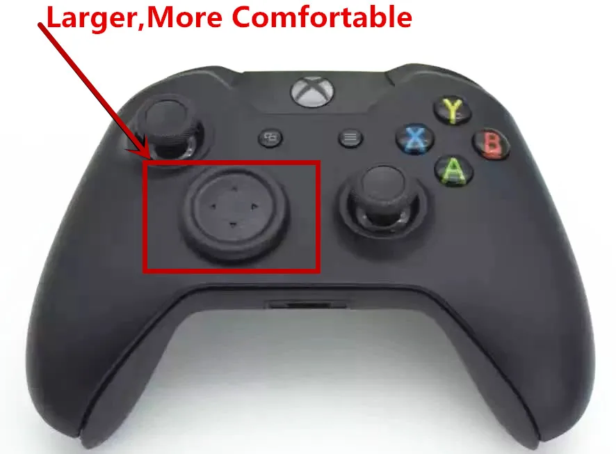 Крышка ключа Dpad 1 шт. Ключа Направления большой размер PS плоская D крестообразная