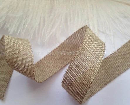 25mm 2 м джутовая Мешковина Hessian лента с кружевной отделкой рулон ленты Винтаж деревенский Рождество свадебное украшение ремесло DIY подарочная упаковка AA8032 - Цвет: 25mm