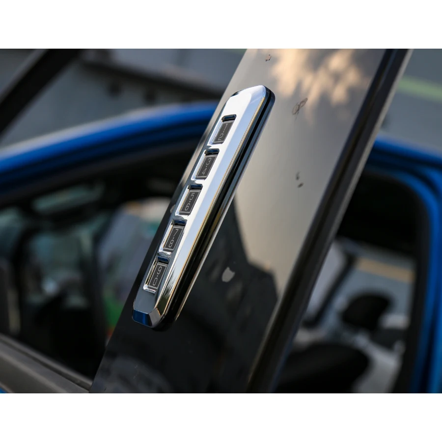 Хромированный ABS пластик для автомобильной двери кодовый замок кнопка