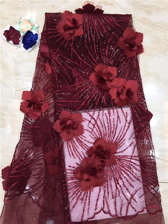 

latest african laces 2019 royal blue pink gold cream gray sequins beads africa nigerian wedding lace new cord lace fabric wine