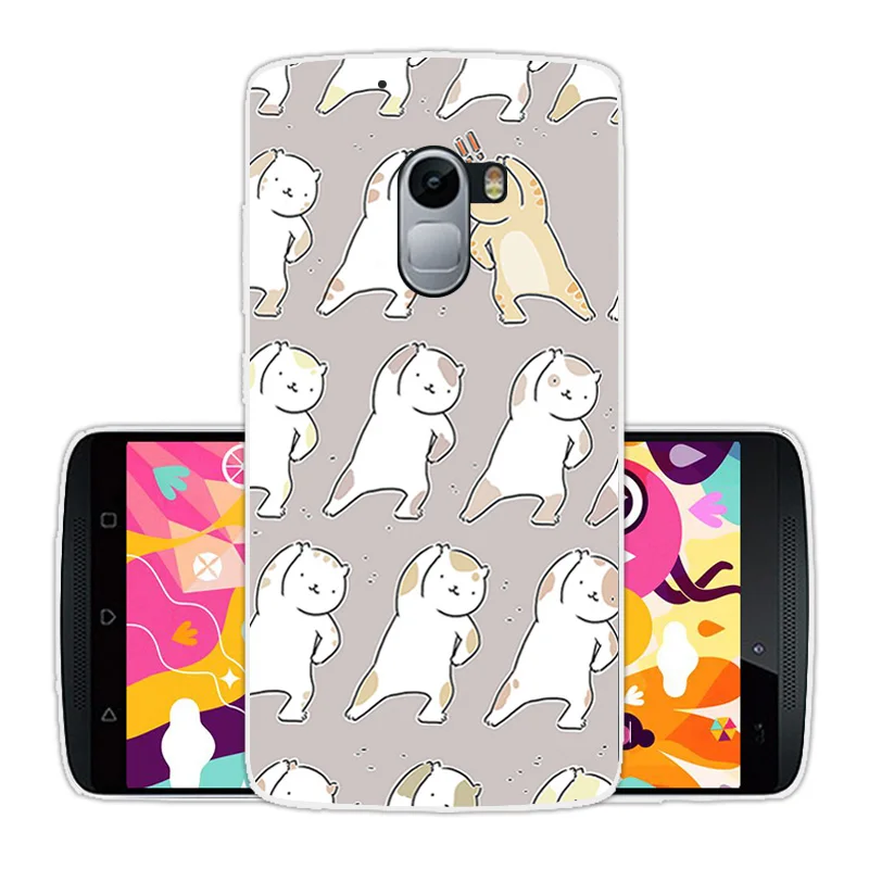 Чехол для Lenovo Vibe K4 Note K 4 CuteCat мягкий тонкий силиконовый чехол из ТПУ A7010/Vibe 5 дюйма