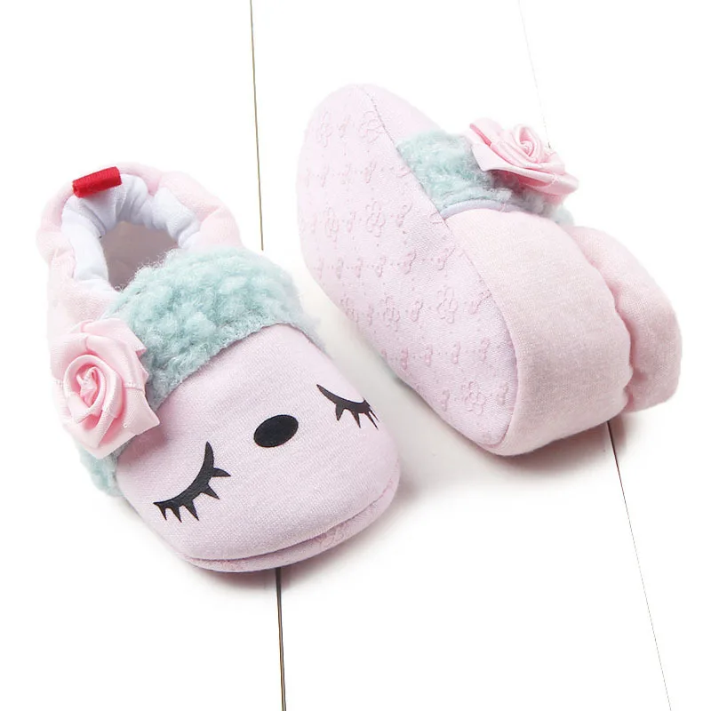 Новинка 2019 милая обувь для новорожденных мальчиков зимняя мягкая хлопковая