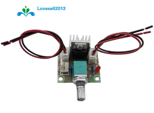 

LM317 DC Linear Converter Down Voltage Regulator Board Speed Control Module C