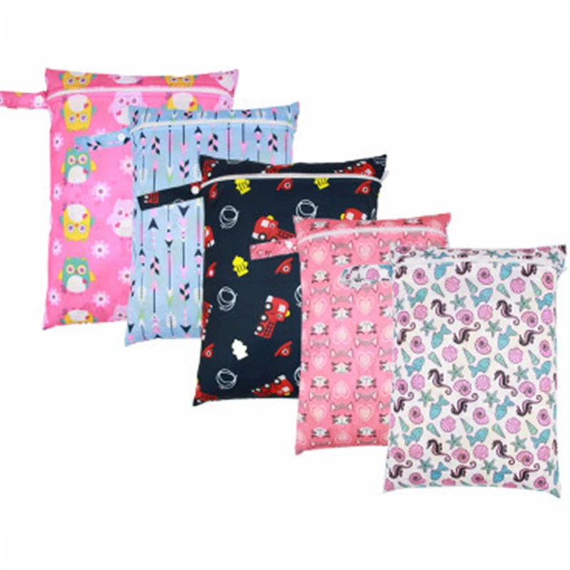 Детские сумки для подгузников 30*40 см с одним карманом ТПУ полиэстер