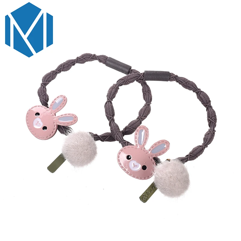 S милый кролик Эластичные аксессуары для волос девушки прекрасный плюшевый