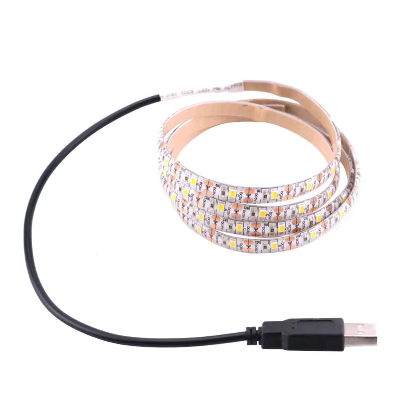 Светодиодная лента SMD2835 с usb-интерфейсом 5 В 60 л/м водонепроницаемая IP65 50 см 1 м 2 3 4 |