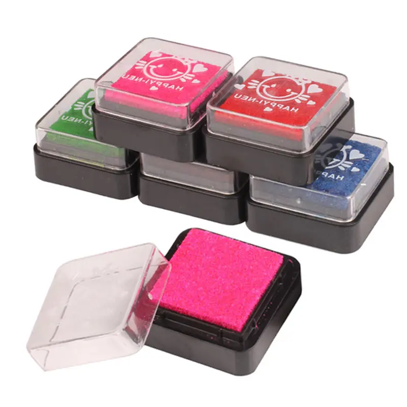 5 шт./компл. разноцветный моющийся пенопластовый штемпельная подушечка для