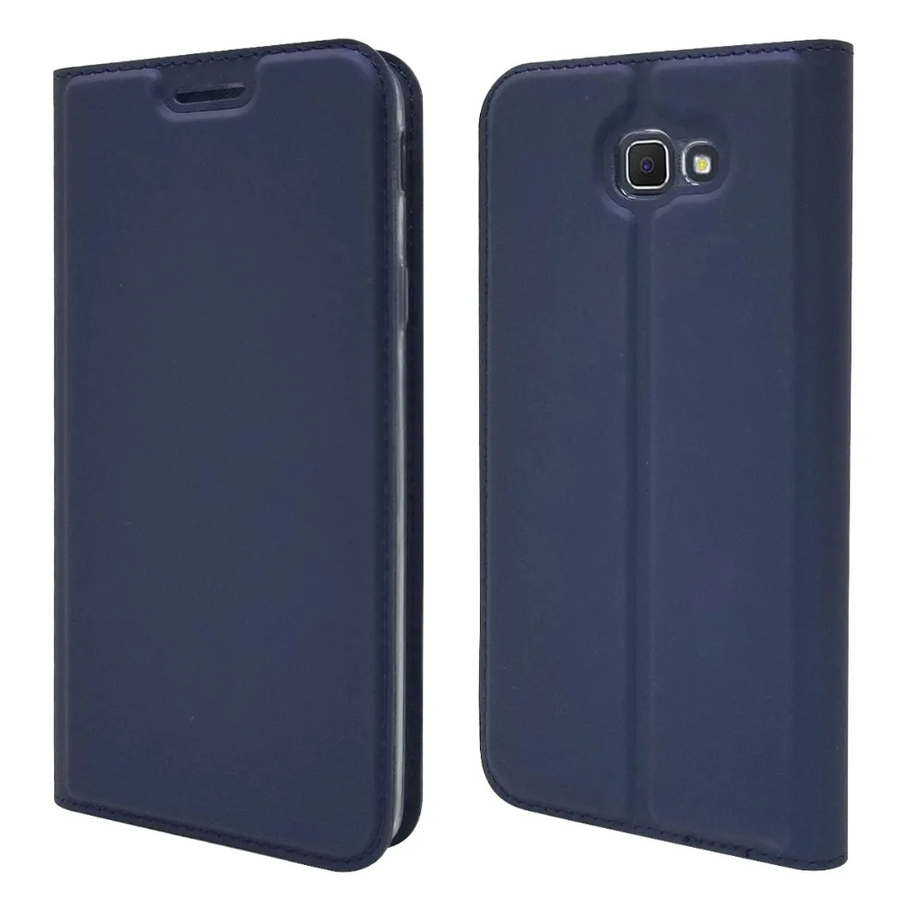 Чехол для Samsung J5 Prime ультратонкий Магнитный чехол-бумажник из искусственной кожи