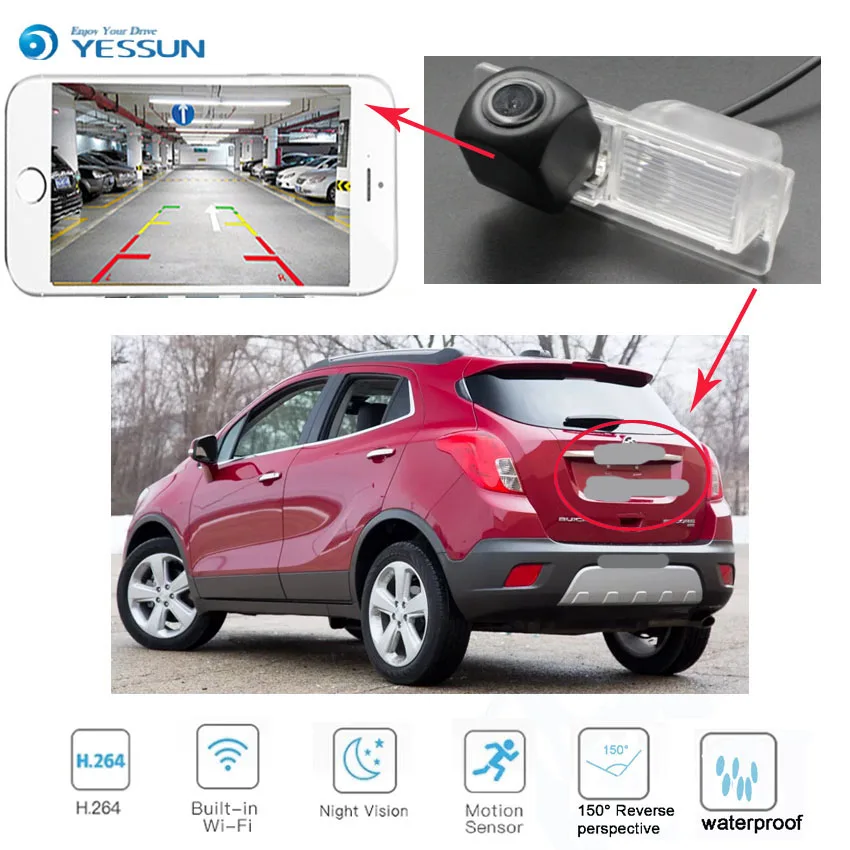 YESSUN New Ariival for Buick Excelle GT 2015 2016 for Buick LaCrosse Allure 2009~2014 Waterproof night vision high quality CCD