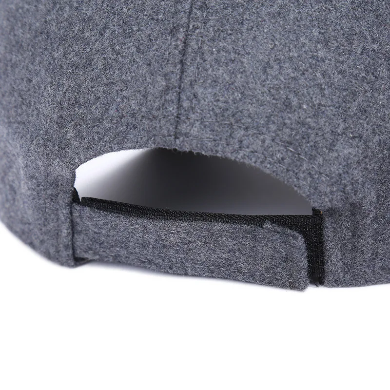 Хип-хоп фетровая бейсбольная кепка Женская Толстая теплая Кепка Snapback Женская Осенняя зимняя Модная Меховая кепка из полиэстера с помпонами