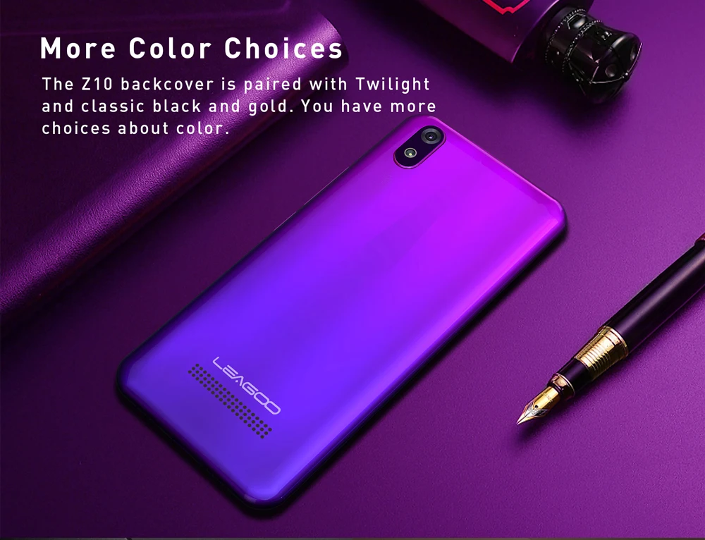 LEAGOO Z10 Android 5,0 дюймовый мобильный телефон MT6580M четырехъядерный двойной SIM WCDMA 3G мобильный телефон двойной 5.0MP камеры 2000mAh Baterry смартфон