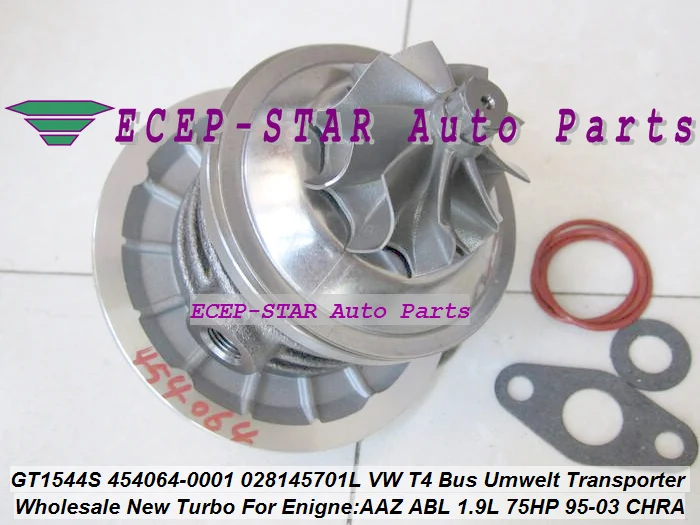 Турбокартридж CHRA Core GT1544S 454064 5002S 0002 028145701L LX для VW T4 BUS Transporter AAZ ABL 1.9L бесплатная