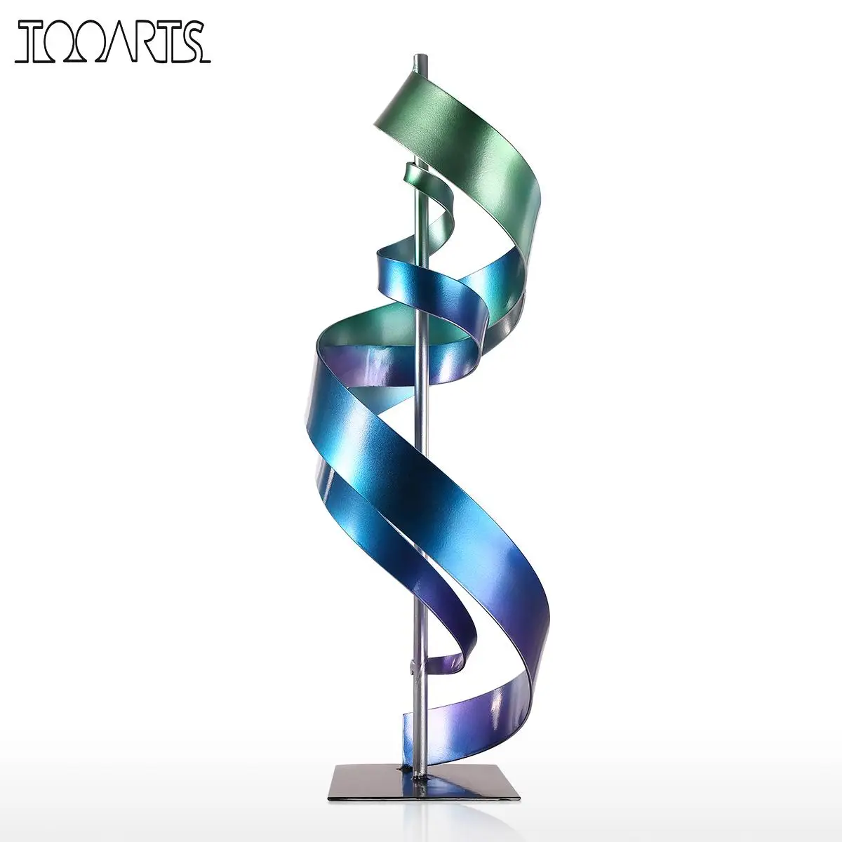 Абстрактный орнамент железная скульптура искусство домашний декор современная