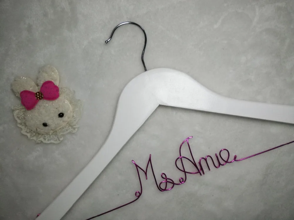 Бесплатные свадебные вешалки с лентой/Свадебные для выдувания/Пользовательские