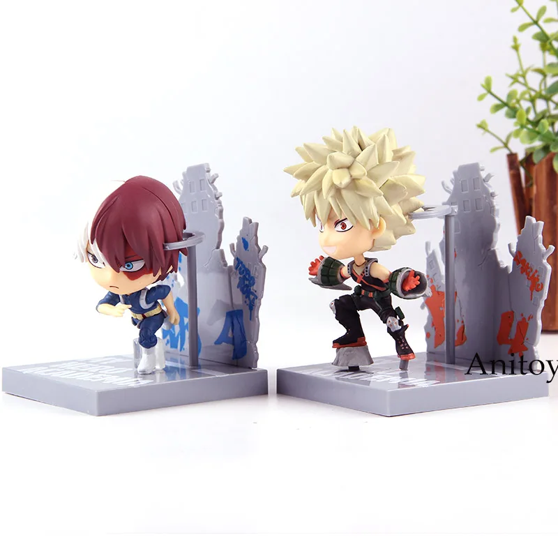 Kyun Chara My Hero Academy фигурка бакугоу кацуки Todoroki Shoto izku Midoriya фигурка героя ПВХ Коллекция Модель игрушки