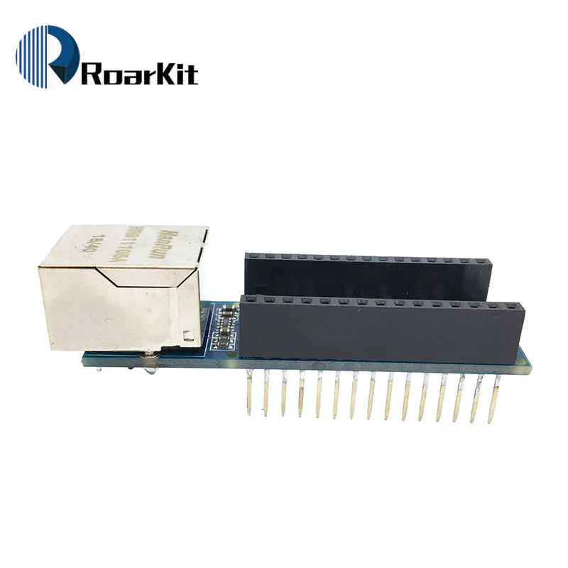 1 шт. сетевой экран V1.0 ENC28J60 для Arduino Kit + совместимый модуль веб сервера CH340G Nano 3 0