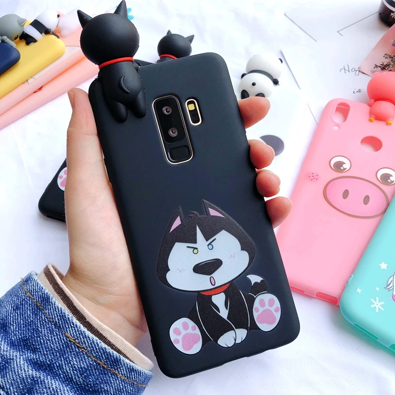 6 J4 J6 плюс 3D чехол etui samsung Galaxy J4 J6 плюс чехол Kawaii Единорог силиконовый чехол для samsung J4 J6 чехол для телефона - Цвет: 6