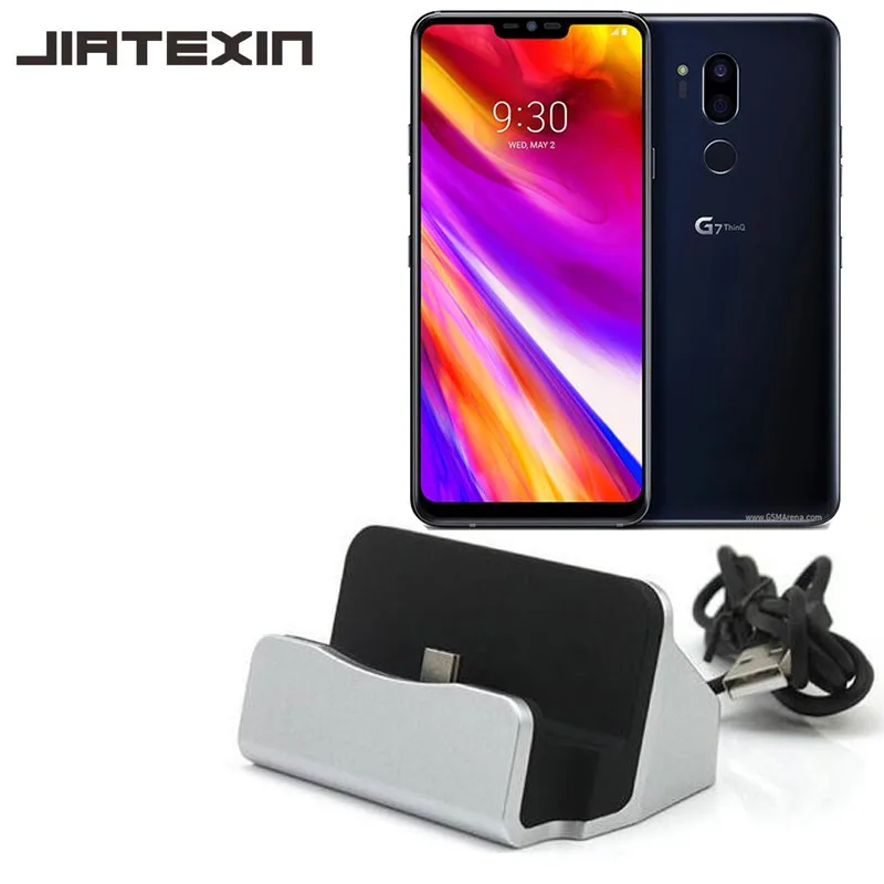 JIATEXIN Настольный usb кабель для синхронизации данных Type C LG G7 ThinQ зарядная станция