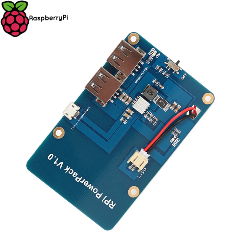 Raspberry Pi 3 Model B+ модуль питания с 2 выходами USB литиевая Плата расширения питания также для RPI 3 Модель B
