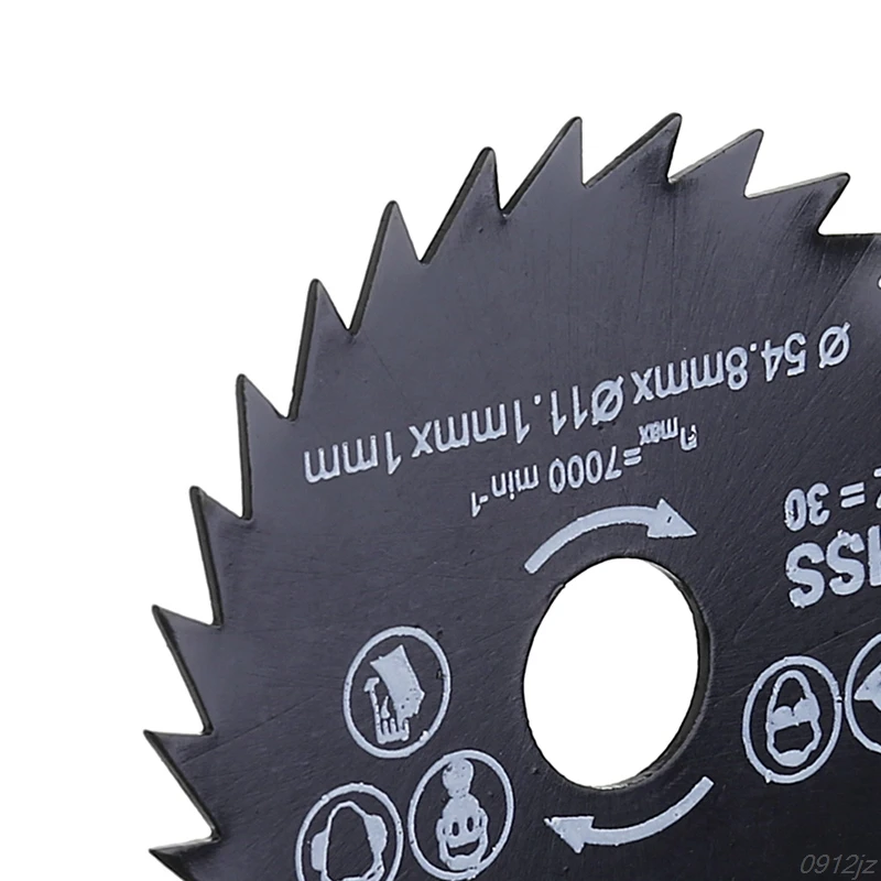 

3 Pcs Circular Saw Blade Cutting Disc HSS Cutter Disc Shank for Mini Drill Tools Wood Drills Tools Out Diameter 54.8mm LS'D Tool