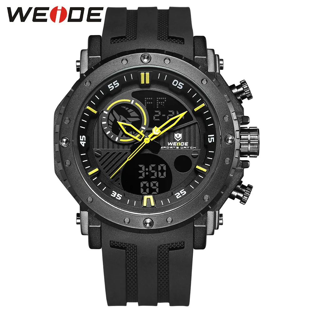 WEIDE часы для мужчин Топ бренд класса люкс мужские Saat спортивные