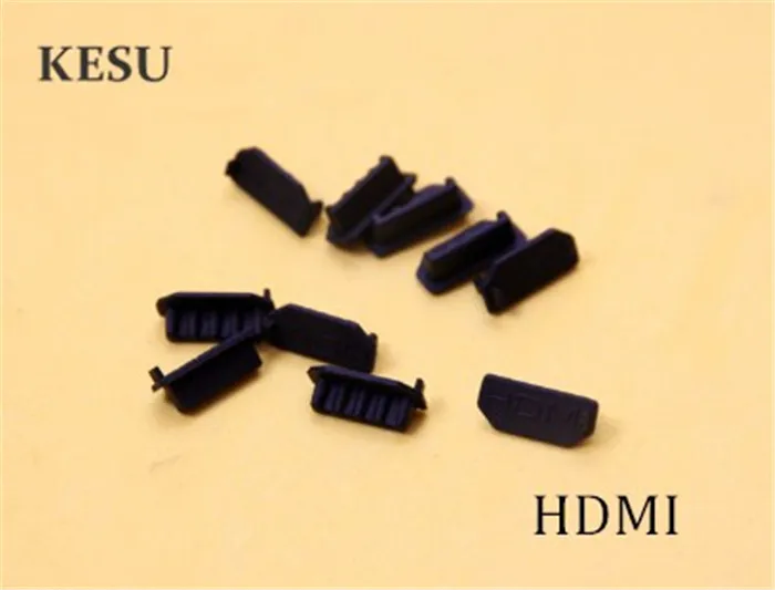 Защитный чехол HDMI резиновый для разъема 10 шт./лот|Компьютерные кабели и разъемы| |