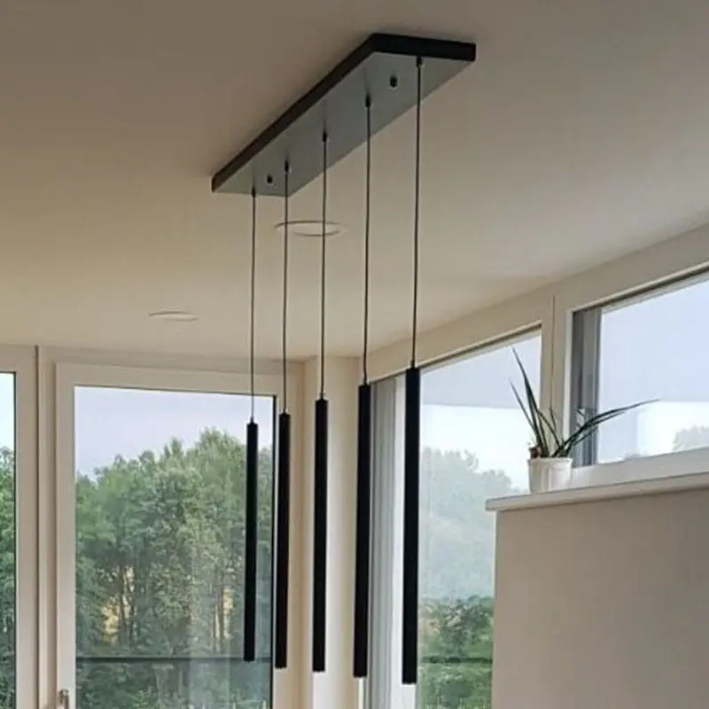 Набор из 5 подвесные светильники LukLoy современная кухонная лампа столовая магазин