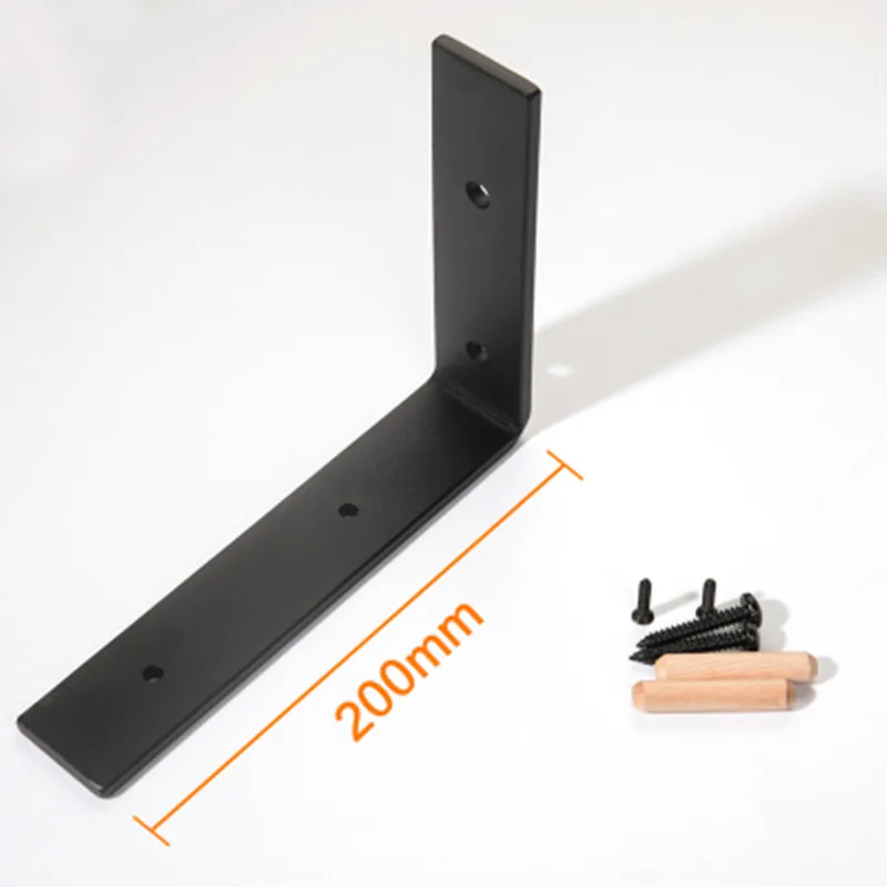 Треугольный Кронштейн из углеродистой стали стандартная настенная полка L