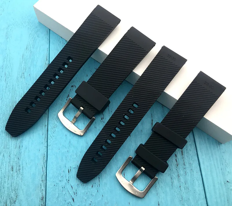Ремешок силиконовый для наручных часов navitimer/avenger/Breitling 22/24 мм|rubber watch band 22mm|brand