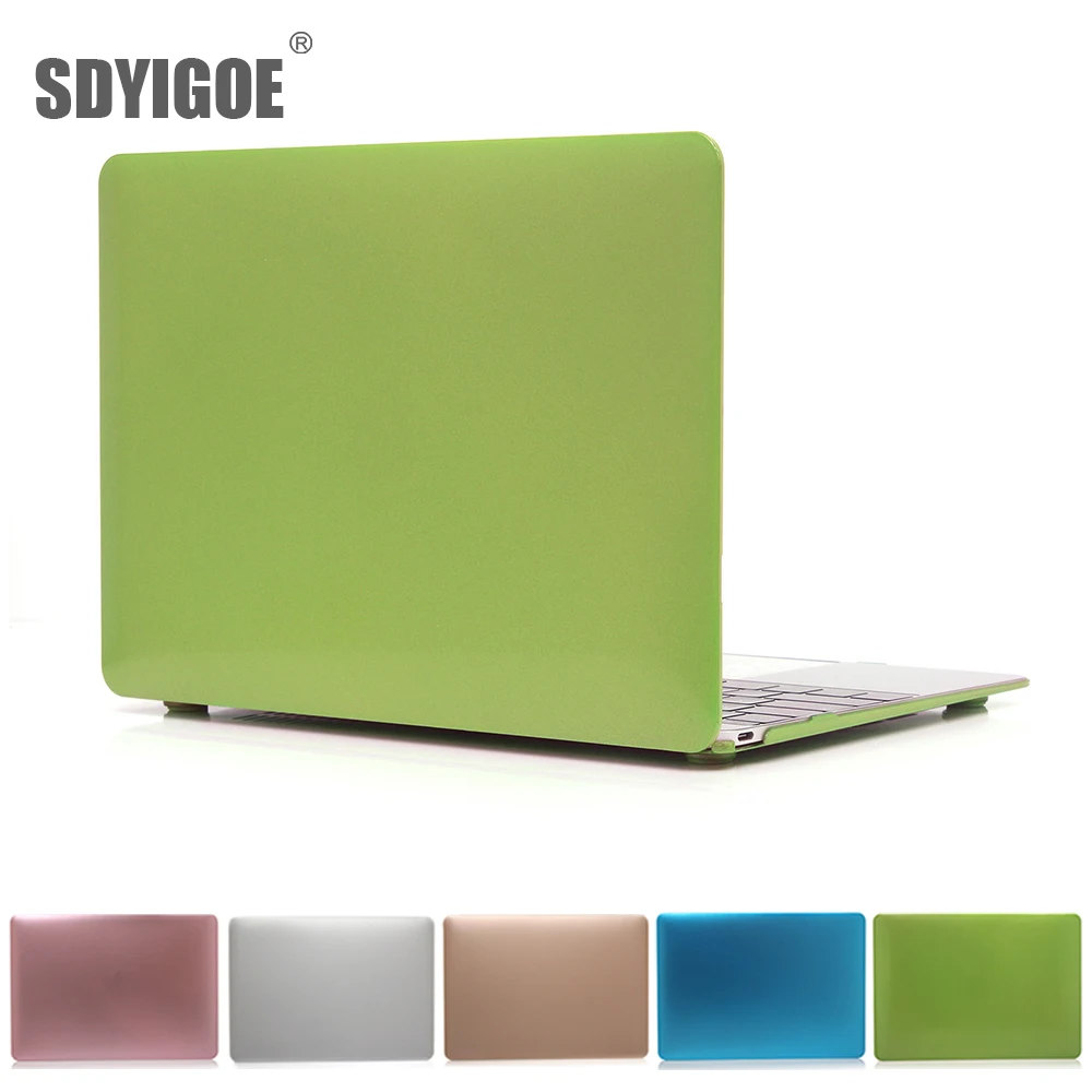 Чехол для apple ноутбука жесткий корпус чехлы с металлическим рисунком ноутбуков