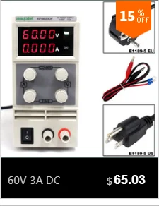 KORAD KA3005P Высокоточный Программируемый Регулируемый цифровой источник питания постоянного тока 30 В/5А R232 и USB Подключение компьютера 220 В