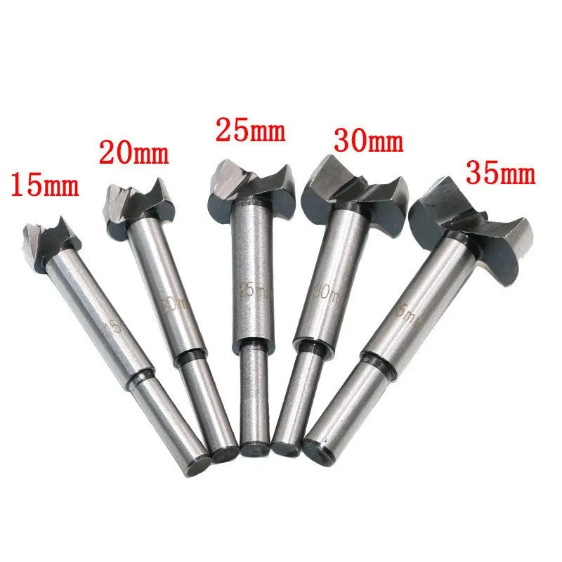 5 шт. сверло для дерева Самоцентрирующийся резец отверстий набор инструментов