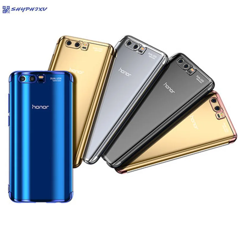 Чехол для Huawei Honor 9 10 V10 силиконовый чехол Прозрачная мягкая задняя крышка