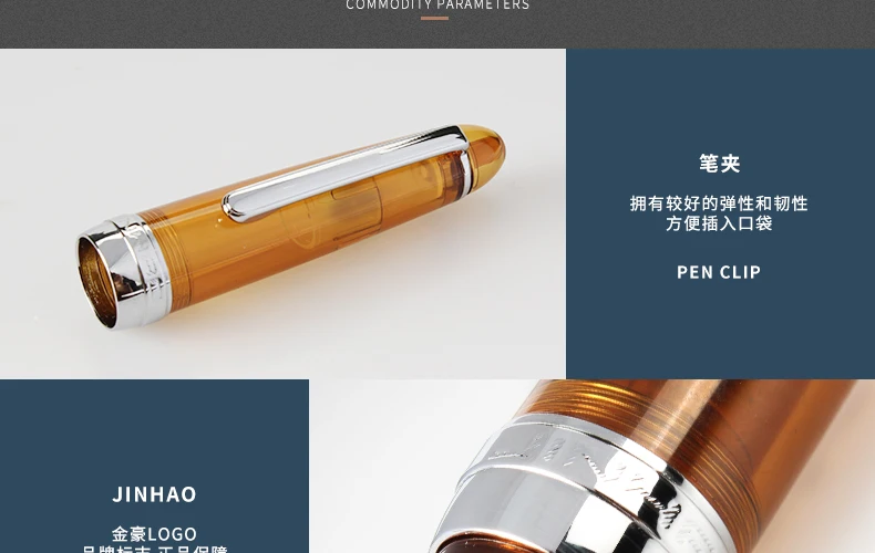 Перьевая ручка 12 цветов на выбор, Jinhao 992 0iffec и школьные ручки для подписи, дизайн