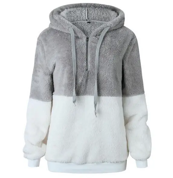 Большой размер пальто с искусственным мехом плюшевый мишка лоскутные женские