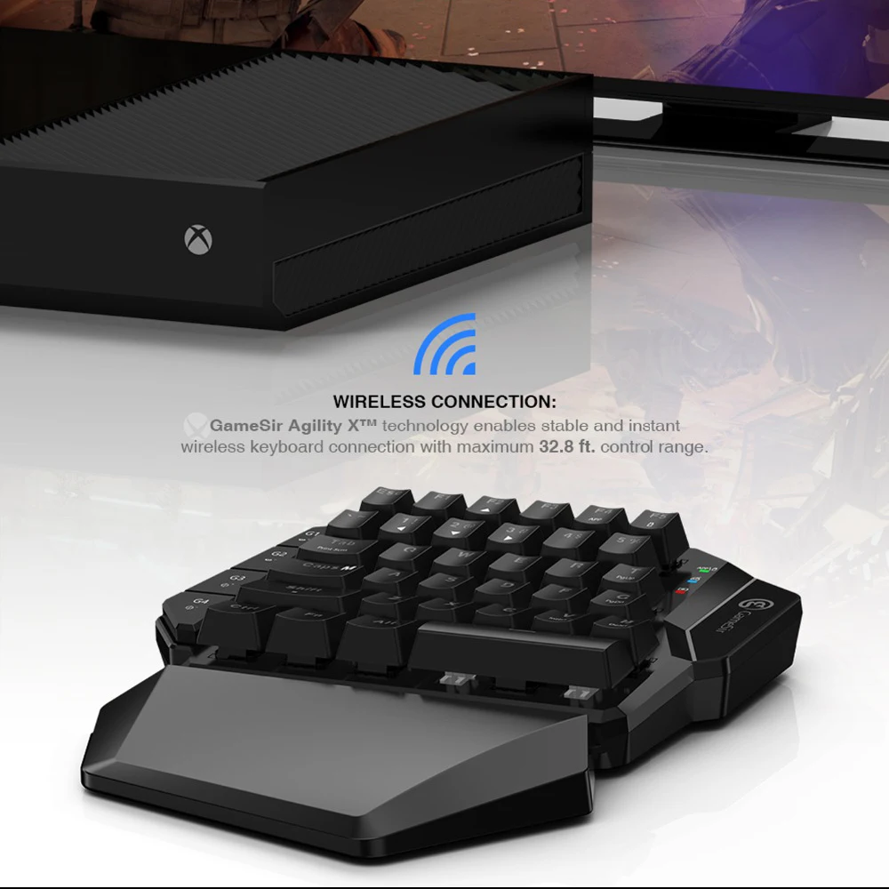 GameSir коврик VX AimSwitch с клавиатурой и мышью один комбо для всех консолей играть игры