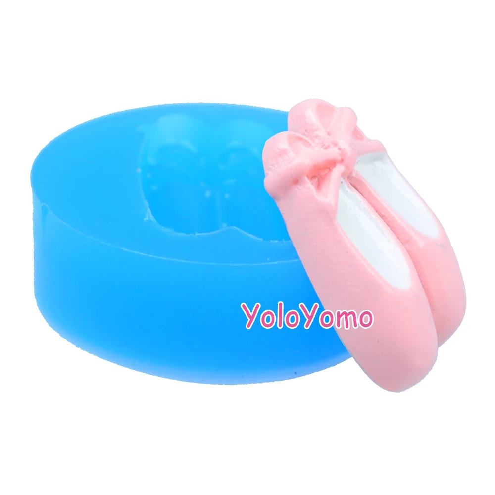 F268YL 22 5 мм балетки обувь силиконовая форма Форма Sugarcraft Fondant ювелирные изделия