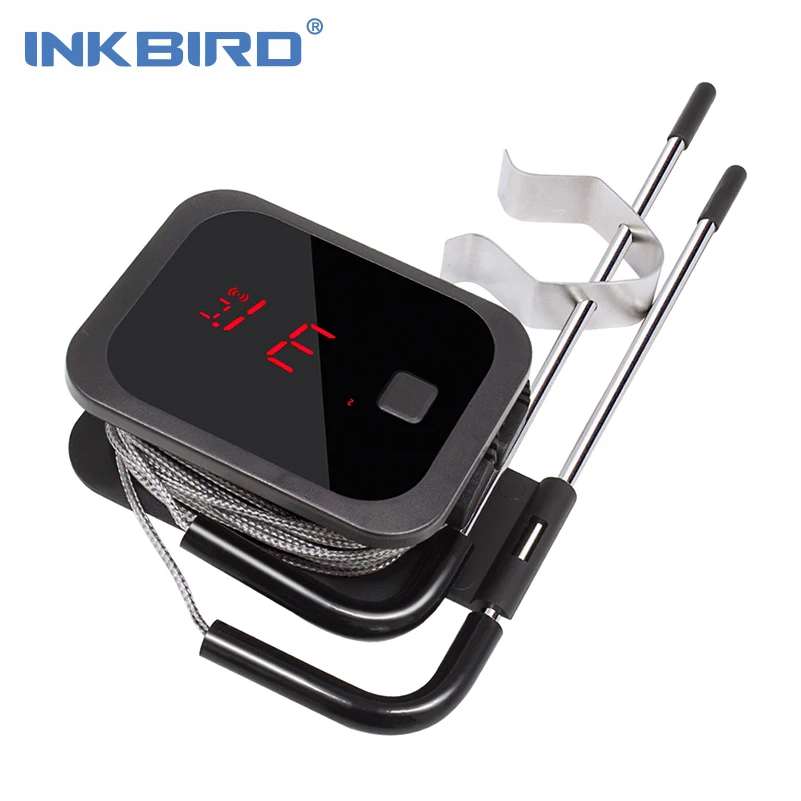 Inkbird Еда Пособия по кулинарии Bluetooth Беспроводной термометр для барбекю IBT 2X с