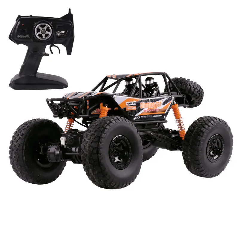 Красный Радиоуправляемая машина 1/14 4WD с дистанционным управлением, высокоскоростная машина 2,4 ГГц, электрические радиоуправляемые игрушки, монстр-Трак, багги, внедорожные игрушки, детские подарки - Цвет: Красный