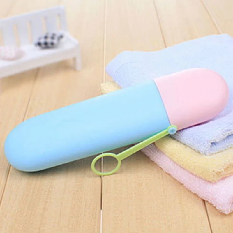 1Pcs Portable Travel Toothpaste Toothbrush Holder Cap Case Household Storage Cup Outdoor Bathroom Accessories | Дом и сад