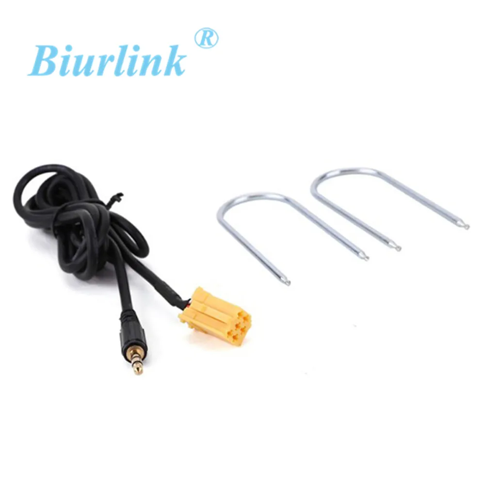 Автомобильный радиоприемник Biurlink MINI ISO Aux адаптер с ключами для удаления радио