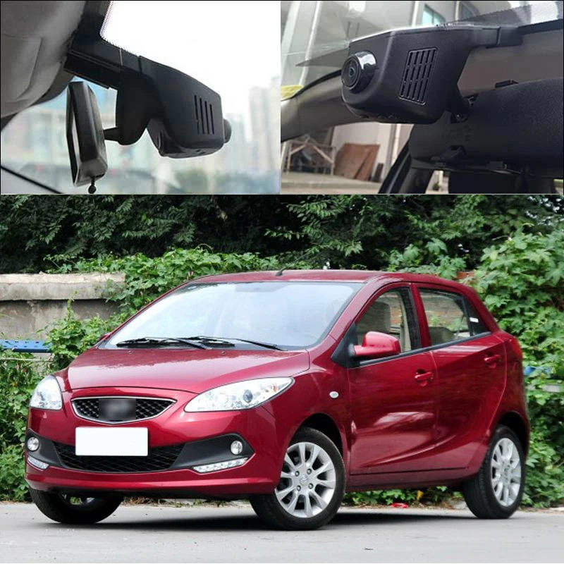 BigBigRoad для Haima Ha / Ma 2 Wifi автомобильный видеорегистратор вождения Novatek 96672 скрытого