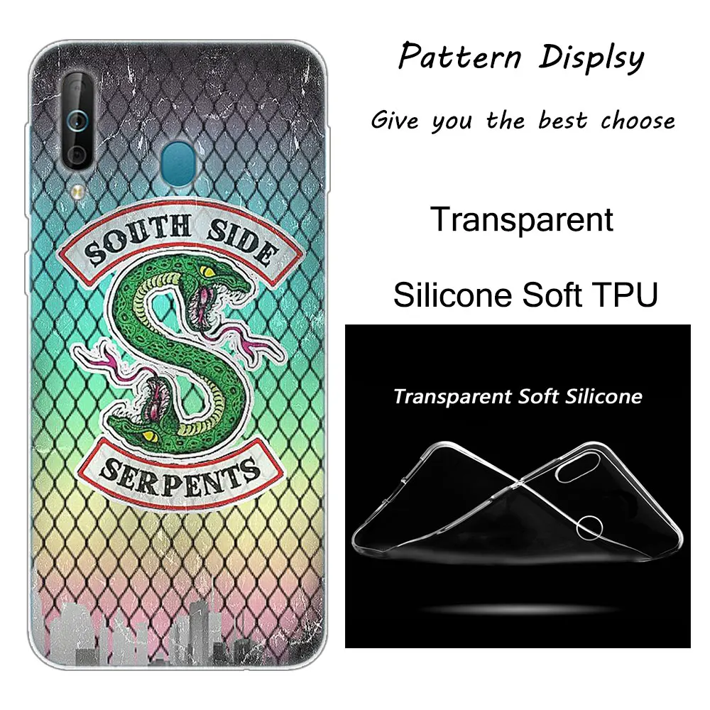 Ханука "South Side serpents" логотип мягкий Чехол для samsung Galaxy A80 A70 A60 A50 A40 A40S A30 A20E A2CORE M40 Примечание 10 плюс 9 8 5