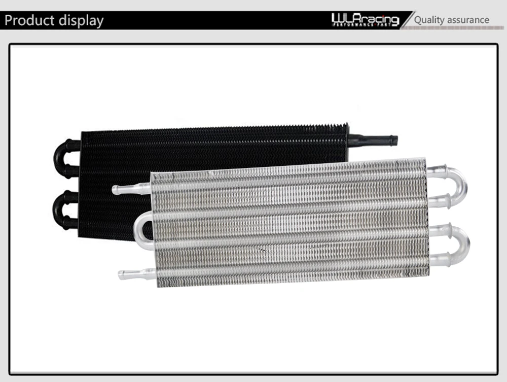 WLR-Универсальный 4 ряд 305X127X19,05 Алюминиевый Масляный радиатор с дистанционной передачей/автоматический ручной радиатор конвертер WLR7432